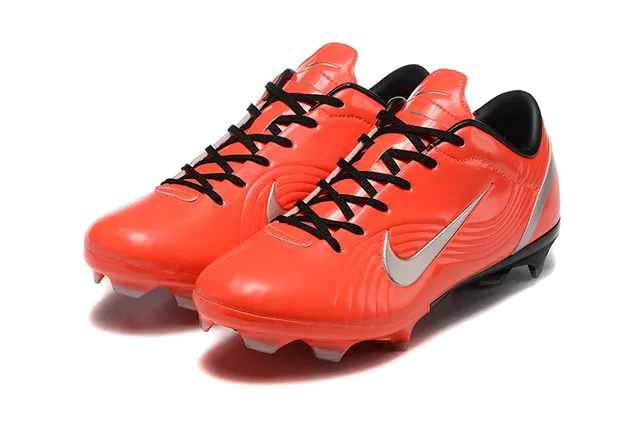 Nike Mercurial Vapor 橙黑银 钉鞋 8