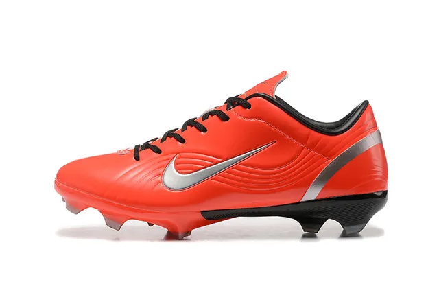 Nike Mercurial Vapor 橙黑银 钉鞋 10