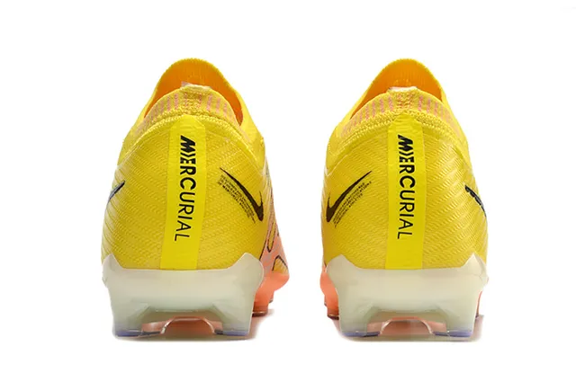 Nike Mercurial Vapor Zoom Yellow Orange Firm-Ground Zapatos de fútbol 4