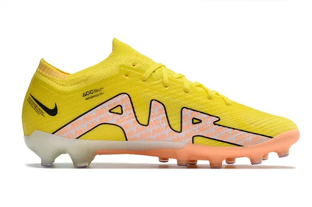 Nike Mercurial Vapor Zoom Yellow Orange Firm-Ground Zapatos de fútbol 7