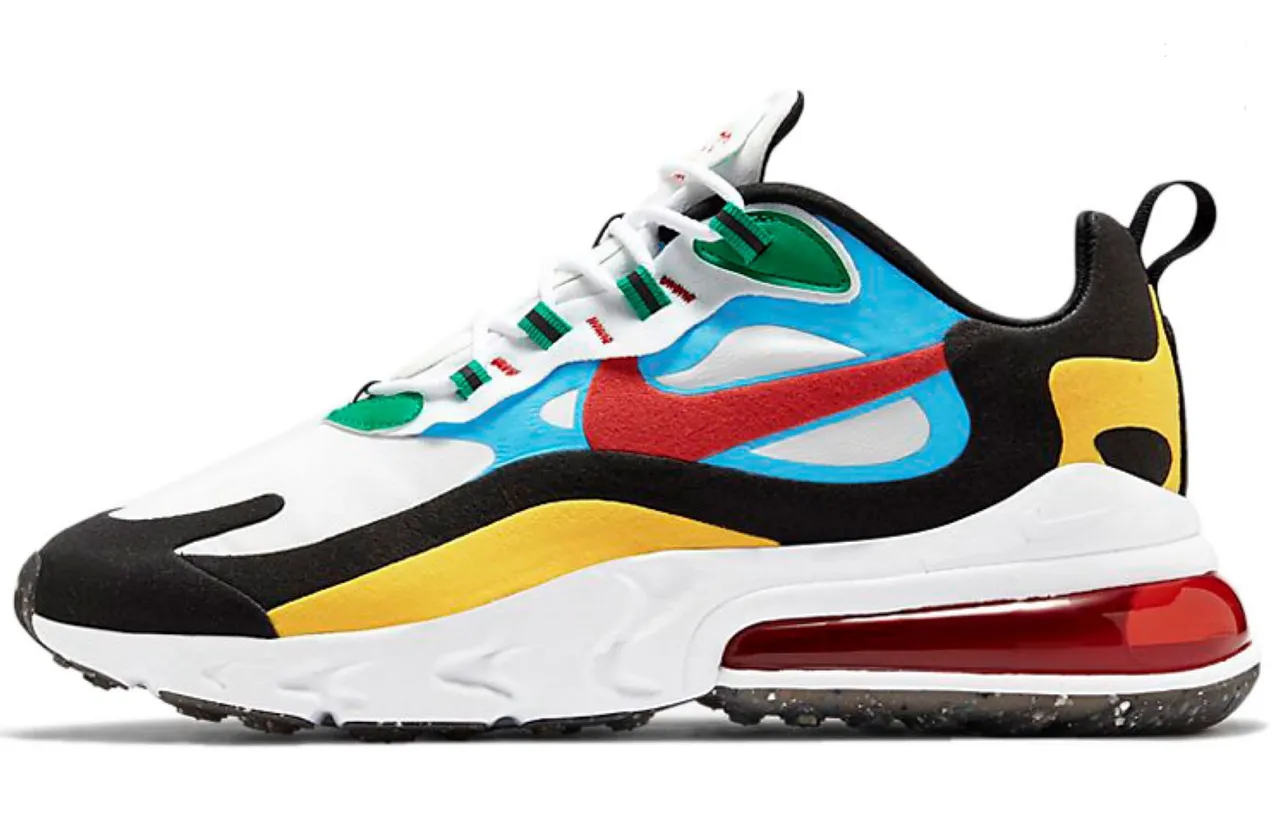 Nike Multicolor Layered Upper Visible Heel Air Unit Lifestyle Sneakers 1