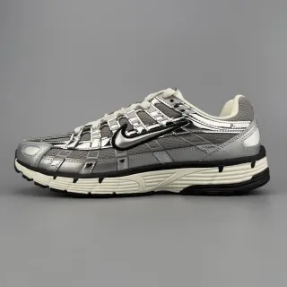 Nike P-6000 Tênis Lifestyle Prata Metálica Preto Branco