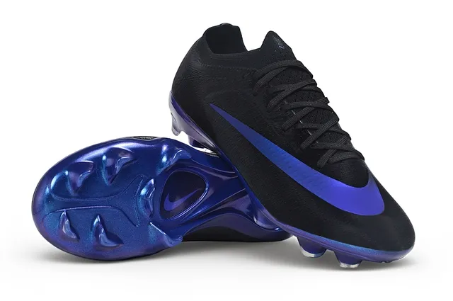Nike Phantom GT Atomknit Black Iridescent Blue Firm-Ground ফুটবল জুতো 2