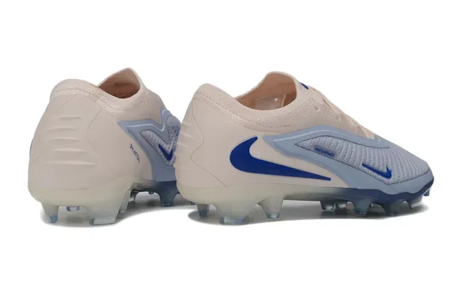 Nike Phantom GT Beige Blue 针织鞋面 足中带 天然草地足球鞋 5