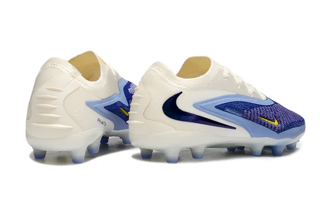 Nike Phantom GT বেইজ বেগুনি নিট উপরের অংশ ডায়নামিক কেজ ওভারলে ফার্ম গ্রাউন্ড ফুটবল জুতো 6