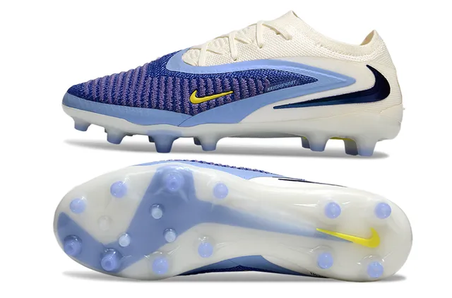 Nike Phantom GT বেইজ বেগুনি নিট উপরের অংশ ডায়নামিক কেজ ওভারলে ফার্ম গ্রাউন্ড ফুটবল জুতো 7