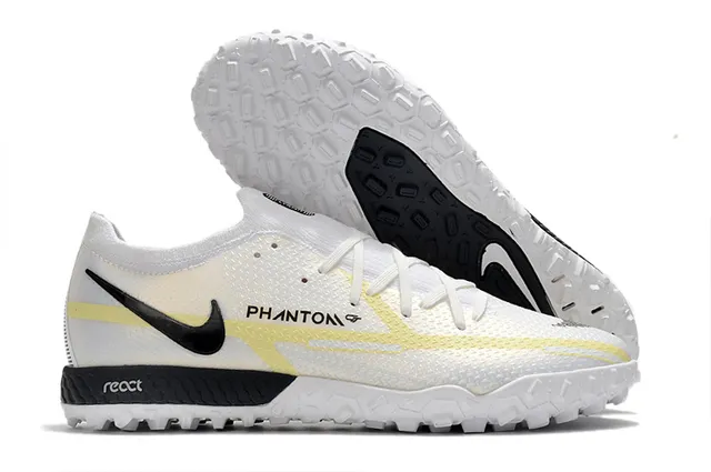 Nike Phantom GT Black Brown Low-Cut Synthetic Upper Metallic Copper Midfoot Panel Turf Soccer Shoes 12