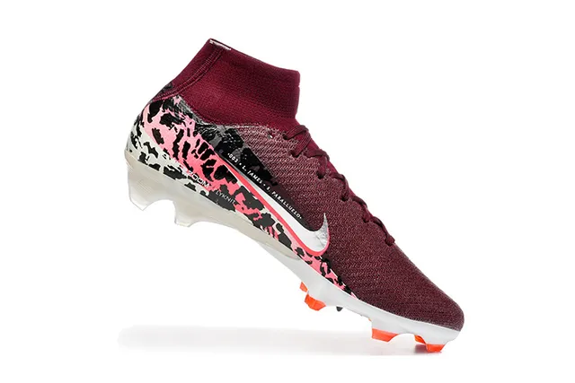 Nike Phantom GT Sapatos de futebol de campo firme com camuflagem borgonha 3