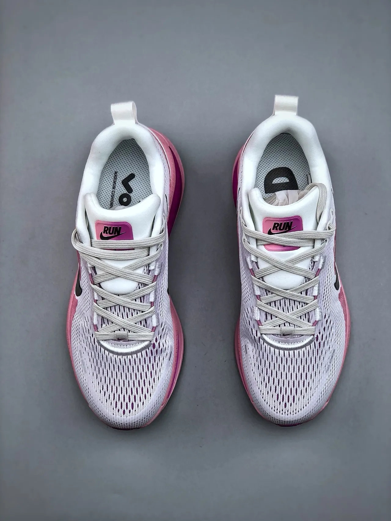 Nike Rose Blanc Matière Maillée Ingénierée Tige Longueur Complète ZoomX Semelle Intermédiaire Chaussures de Course 5