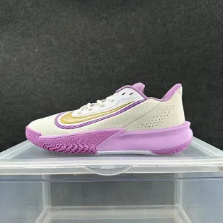 Nike Precision 7 ऑफ-व्हाइट बैंगनी सोने का बास्केटबॉल जूते