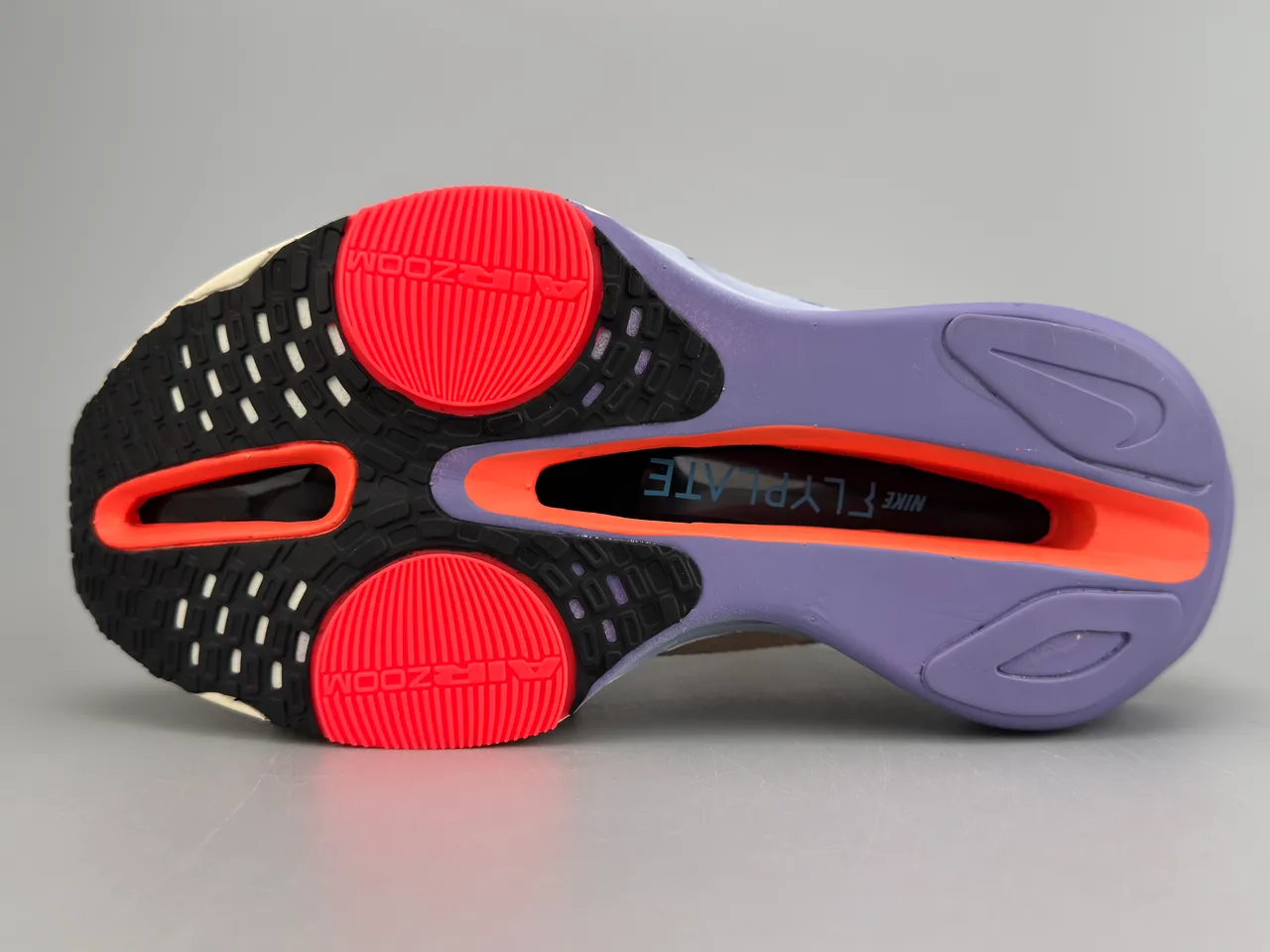 Nike Road Racing AF Off-White Black Orange Purple 跑鞋 8