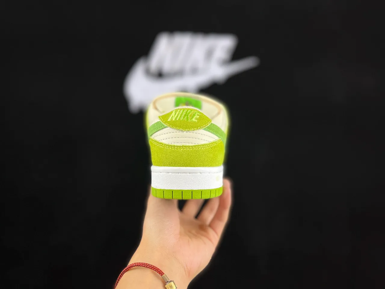 নাইক SB Dunk Low লাইম গ্রিন এবং ক্রিম স্কেটবোর্ড শুজ 6