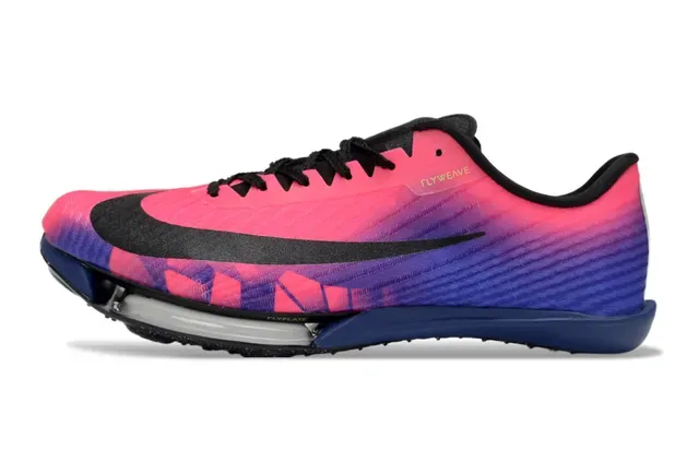 Nike Track Spike gradiente rose à bleu Flyweave chaussures de course 7
