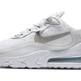 Nike أبيض رمادي Visible Air Unit قاعدة وسطية منحوتة موجية حذاء رياضي أسلوب حياة