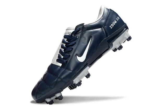 Nike Zoom Air নেভি এবং হোয়াইট Firm-Ground ফুটবল জুতা 3