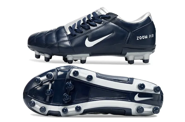 Nike Zoom Air নেভি এবং হোয়াইট Firm-Ground ফুটবল জুতা 7