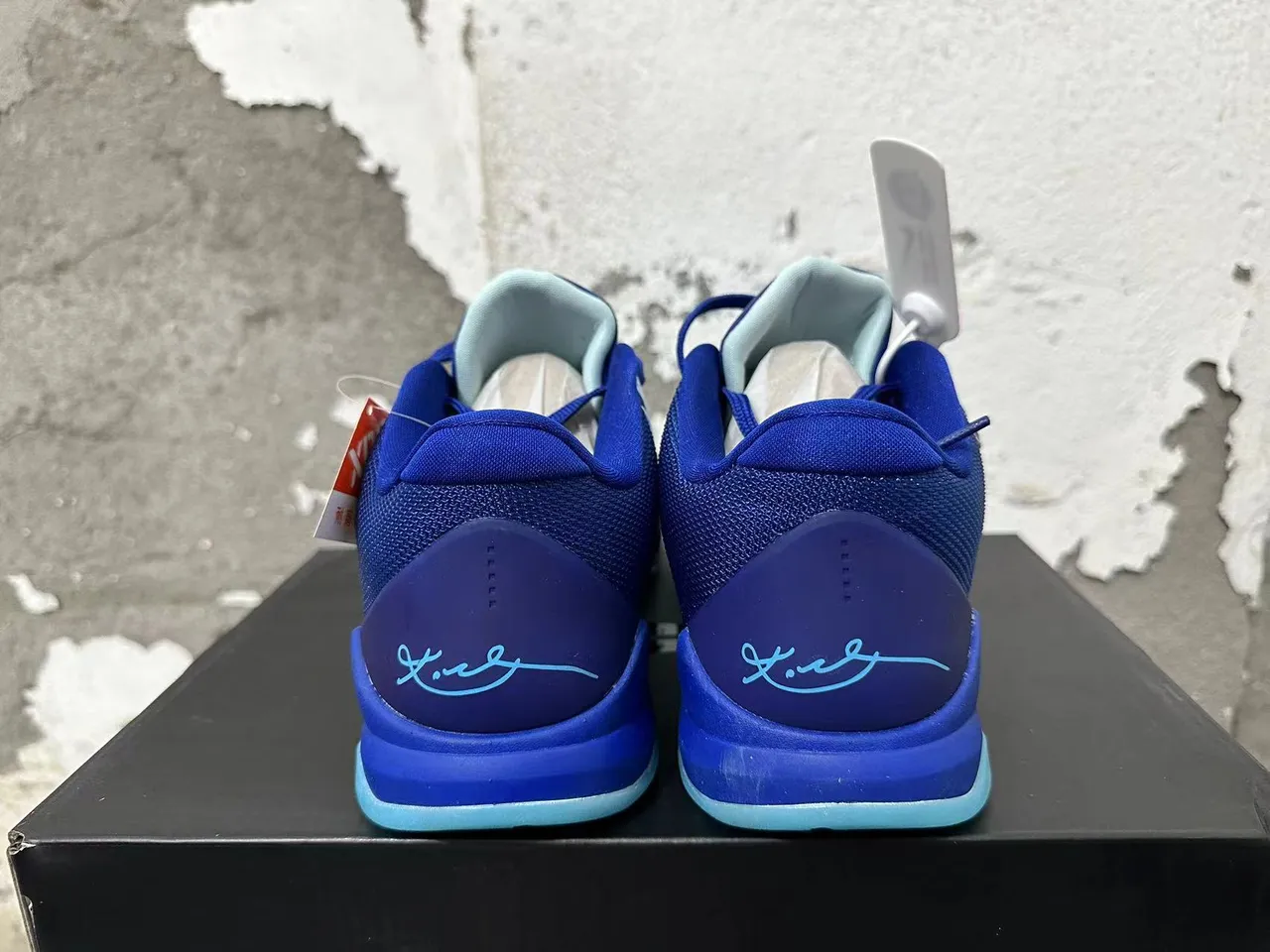 Nike Zoom Kobe V Blue X-Ray Skeletal बास्केटबॉल जुतो 2