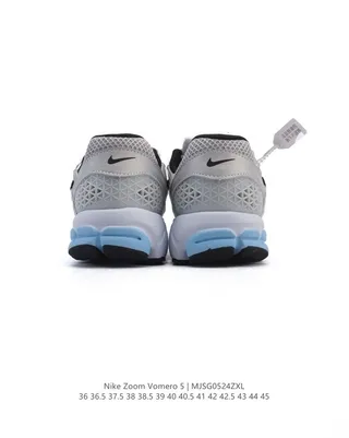 Nike Zoom Vomero 5 Gris clair Blanc Bleu Chaussures de course 2