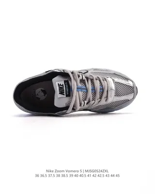 Nike Zoom Vomero 5 Gris clair Blanc Bleu Chaussures de course 3