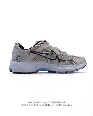 Nike Zoom Vomero 5 Gris clair Blanc Bleu Chaussures de course 4
