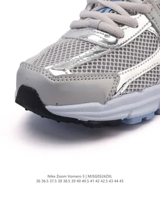 Nike Zoom Vomero 5 Gris clair Blanc Bleu Chaussures de course 7