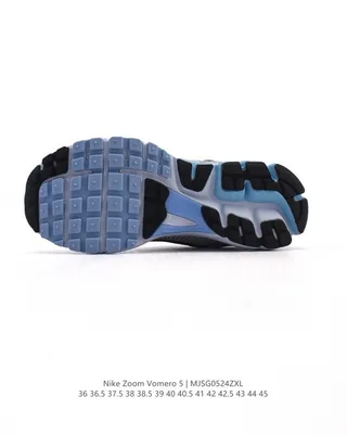 Nike Zoom Vomero 5 Gris clair Blanc Bleu Chaussures de course 8