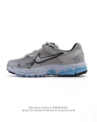 Nike Zoom Vomero 5 Gris clair Blanc Bleu Chaussures de course 9