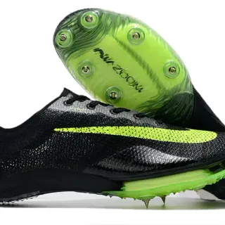 Nike ZoomX Dragonfly Black Neon Green Track Spike tênis de corrida