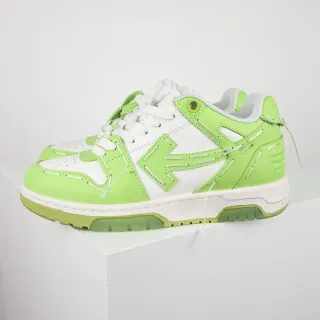 Off-White Arrow Lime Green and White Lifestyle Sneakers