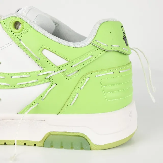 Off-White Arrow Lime Green and White Lifestyle Sneakers 4