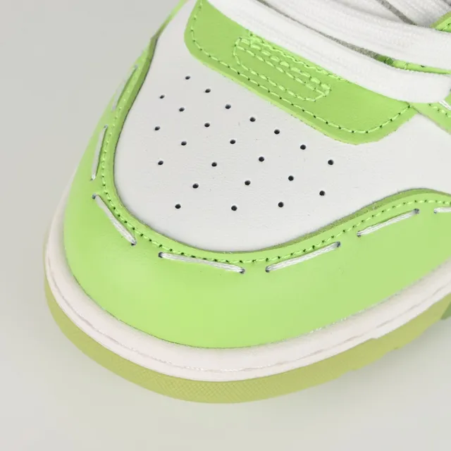 Off-White Arrow Lime Green and White Lifestyle Sneakers 5