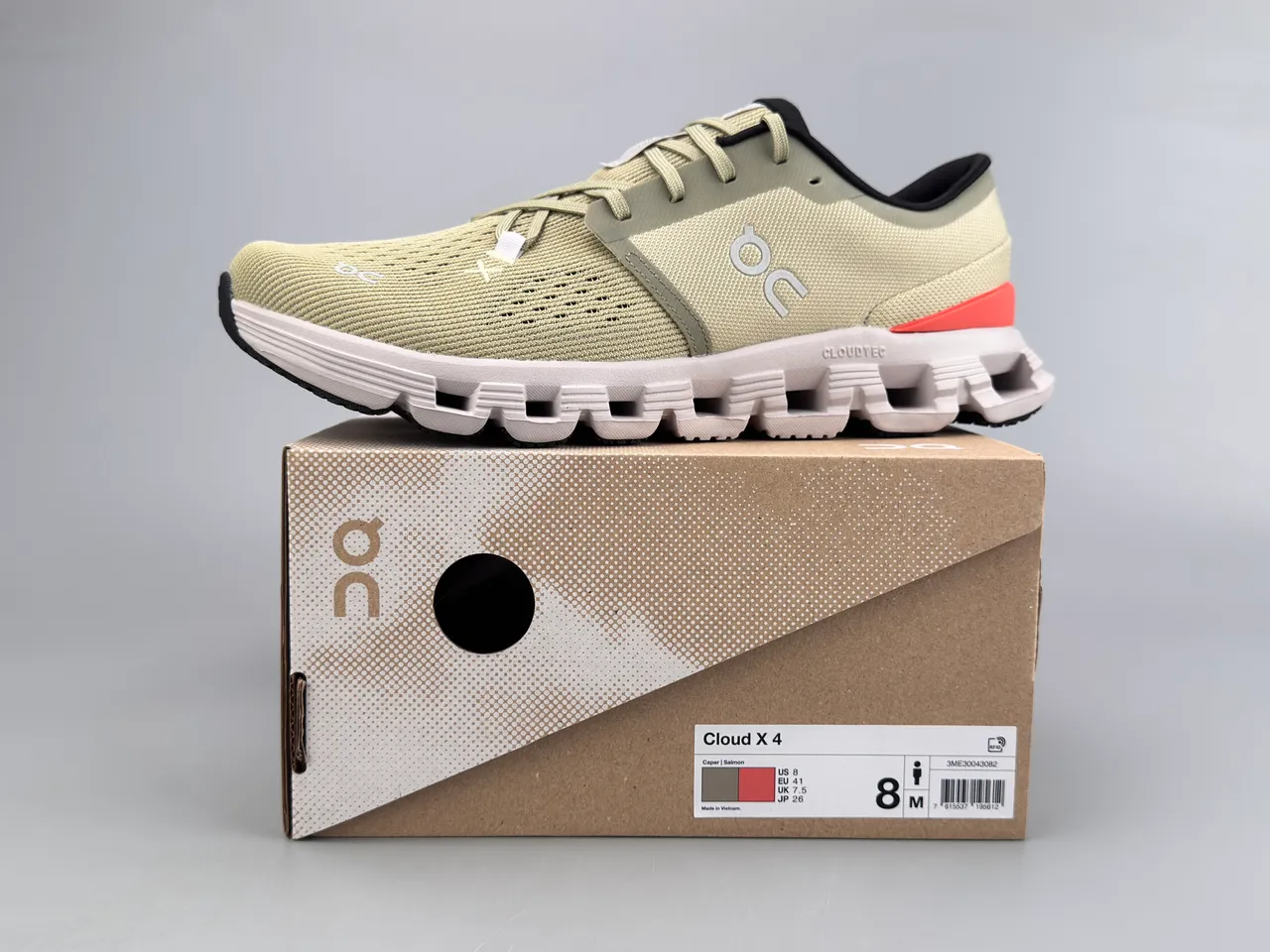 On Cloudmonster Beige Coral أحذية جري 2