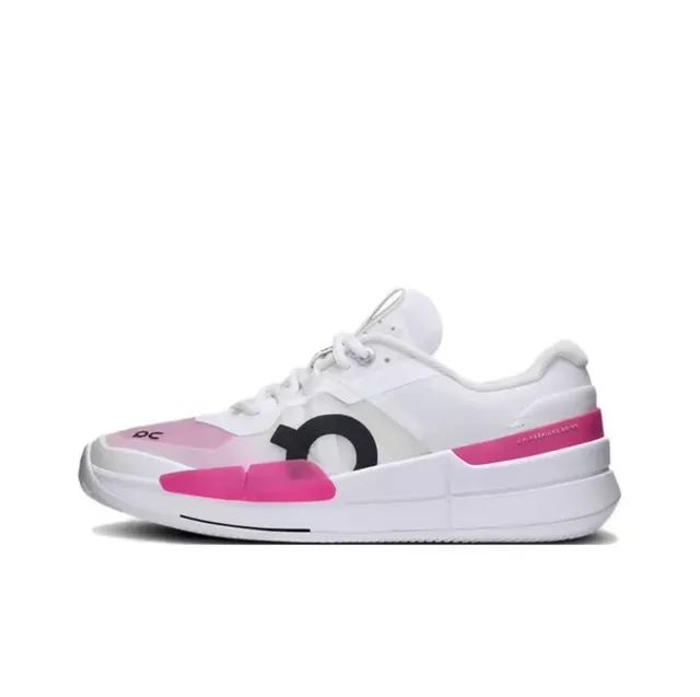 On The Roger Pro2 Chaussures de course blanches roses 9