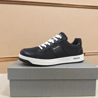 Prada Black and White Lifestyle Sneakers