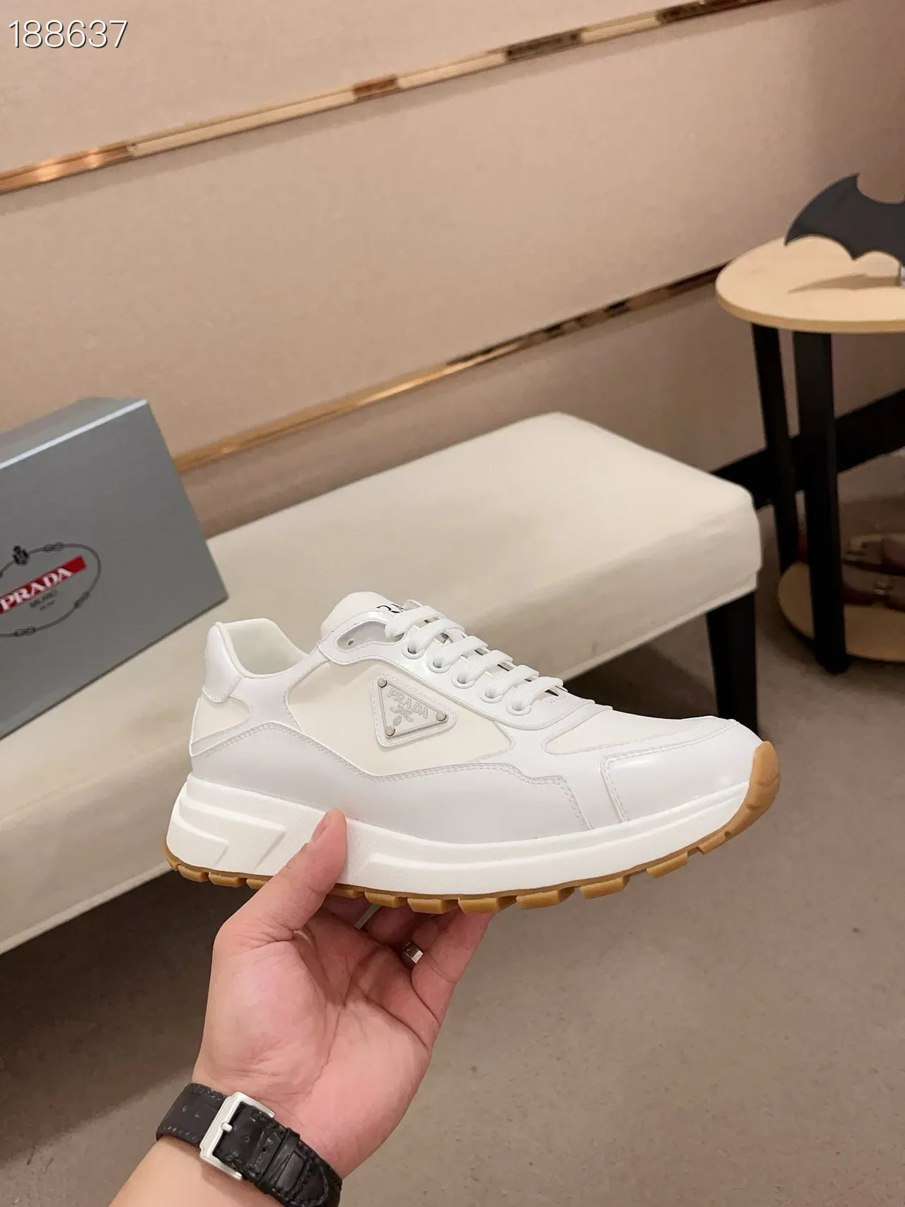 Prada Cloudbust White Lifestyle Sneakers 5