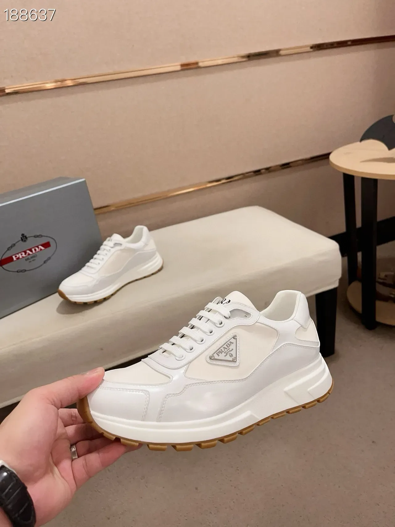 Prada Cloudbust White Lifestyle Sneakers 7