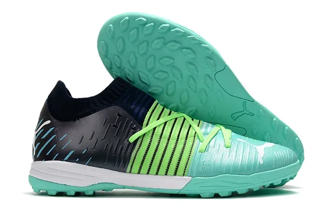 Puma Future Z أزرق وردي ياقة جورب مضفرة طبقات اصطناعية متموجة أحذية رياضية 7