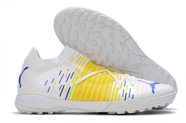 Puma Future Z أزرق وردي ياقة جورب مضفرة طبقات اصطناعية متموجة أحذية رياضية 8