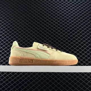 Puma Palermo Beige Green Pink जीवनशैली स्नीकर