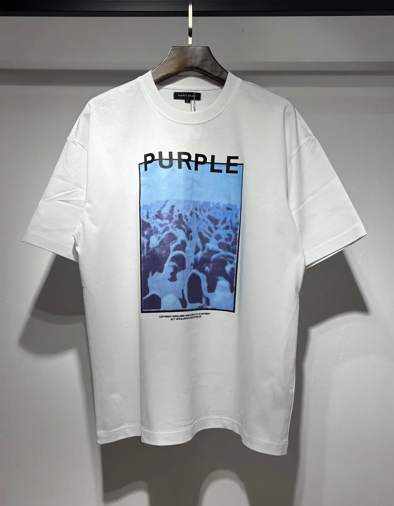 Purple Brand 图案印花宽松T恤 6