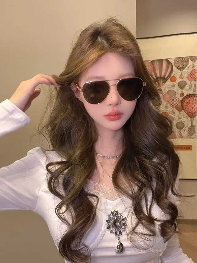 Ray-Ban Aviator ग्रेडिएंट ब्राउन सनग्लासेस 3