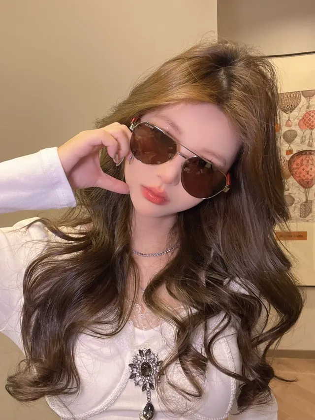 Ray-Ban Aviator ग्रेडिएंट ब्राउन सनग्लासेस 4