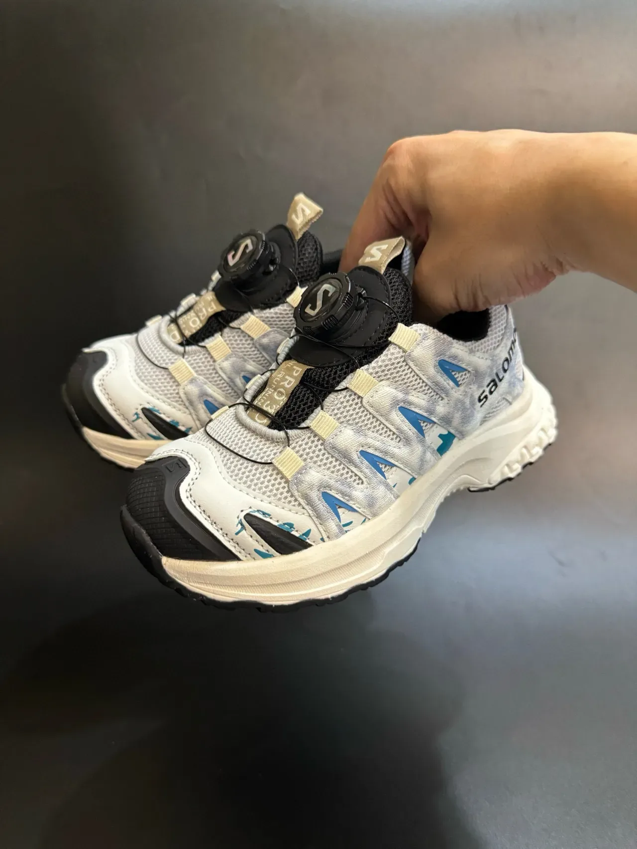 Salomon ACS Pro 灰色 黑色 白色 生活方式运动鞋 8