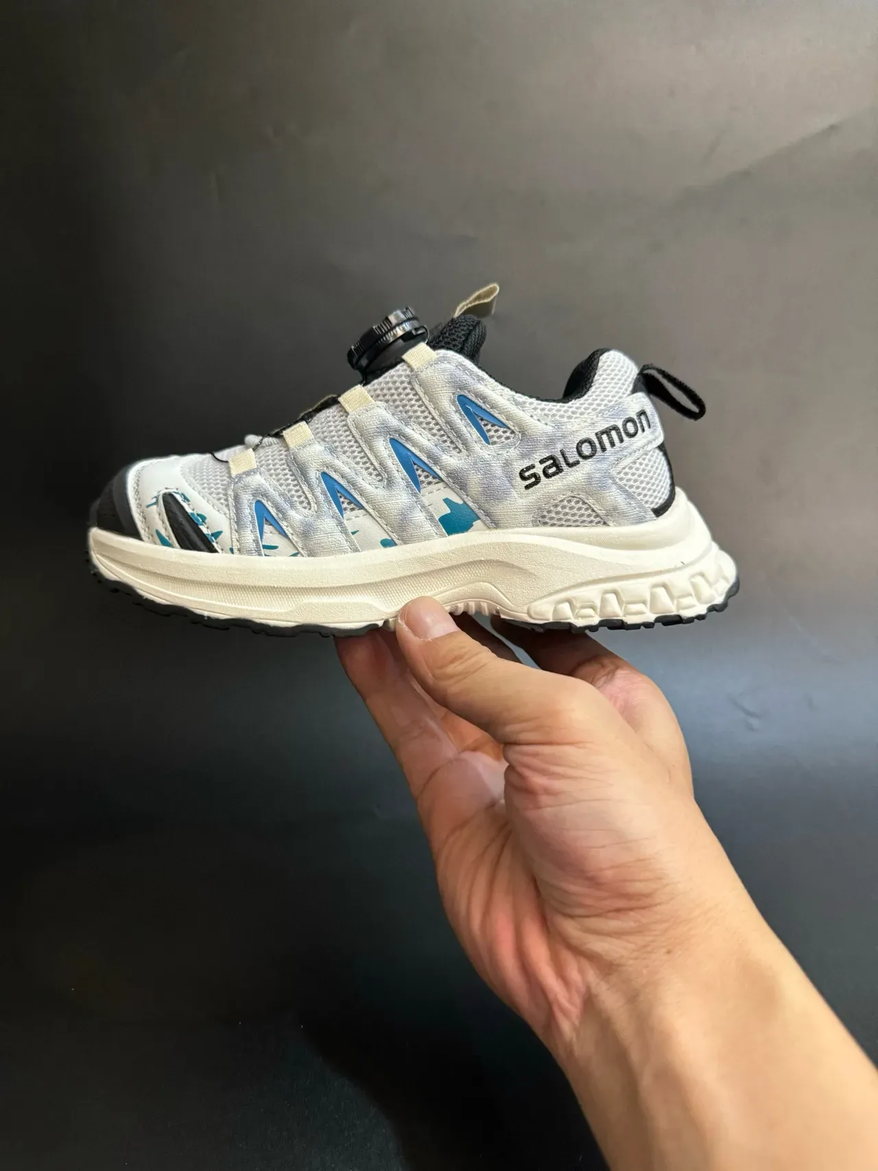 Salomon ACS Pro 灰色 黑色 白色 生活方式运动鞋 10