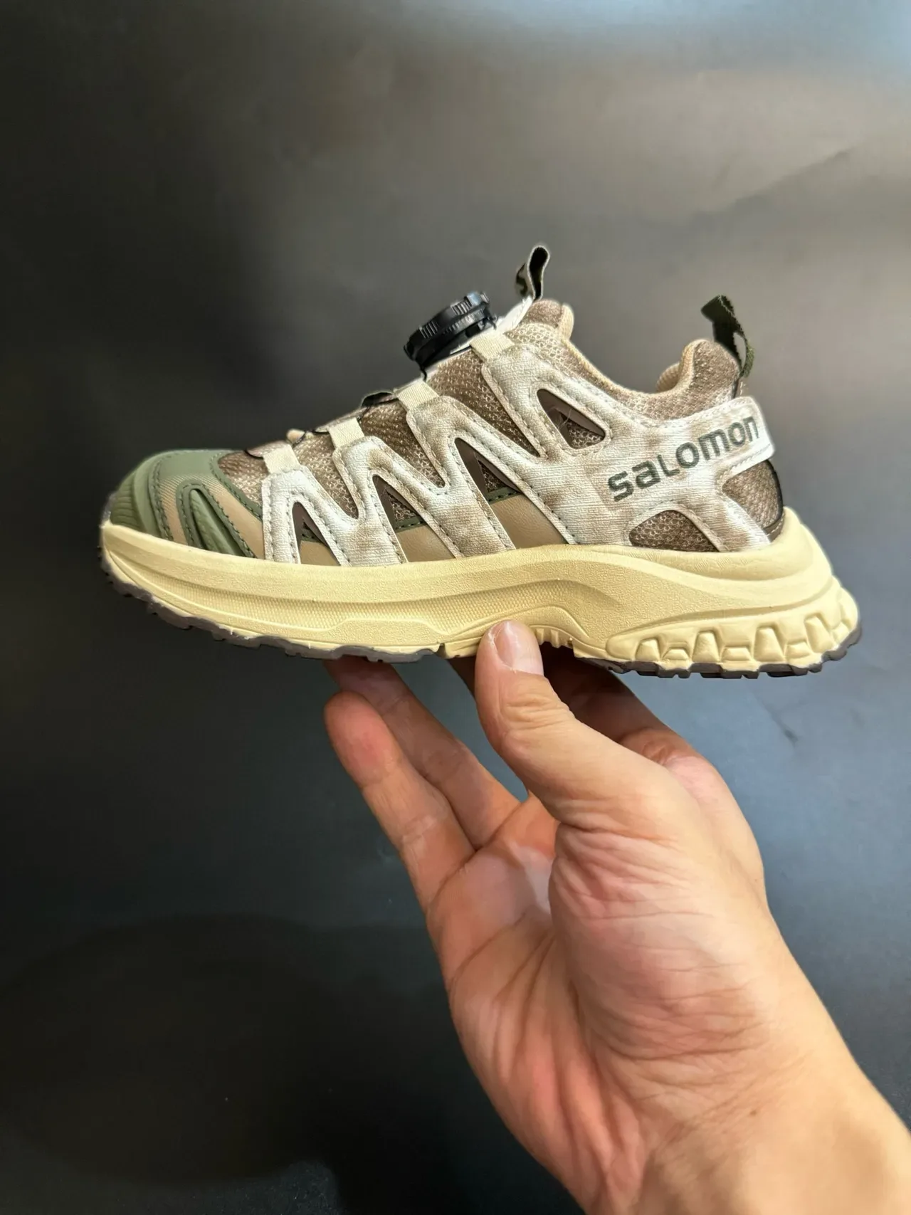 Salomon ACS Pro 灰色 黑色 白色 生活方式运动鞋 20