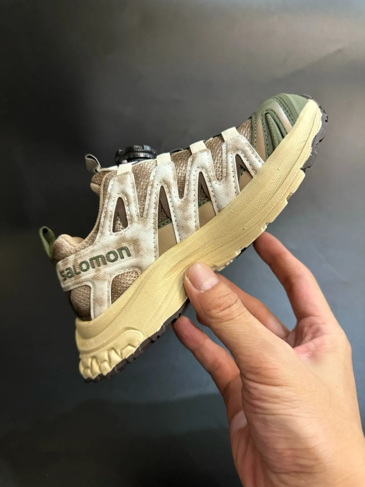 Salomon ACS Pro 灰色 黑色 白色 生活方式运动鞋 22