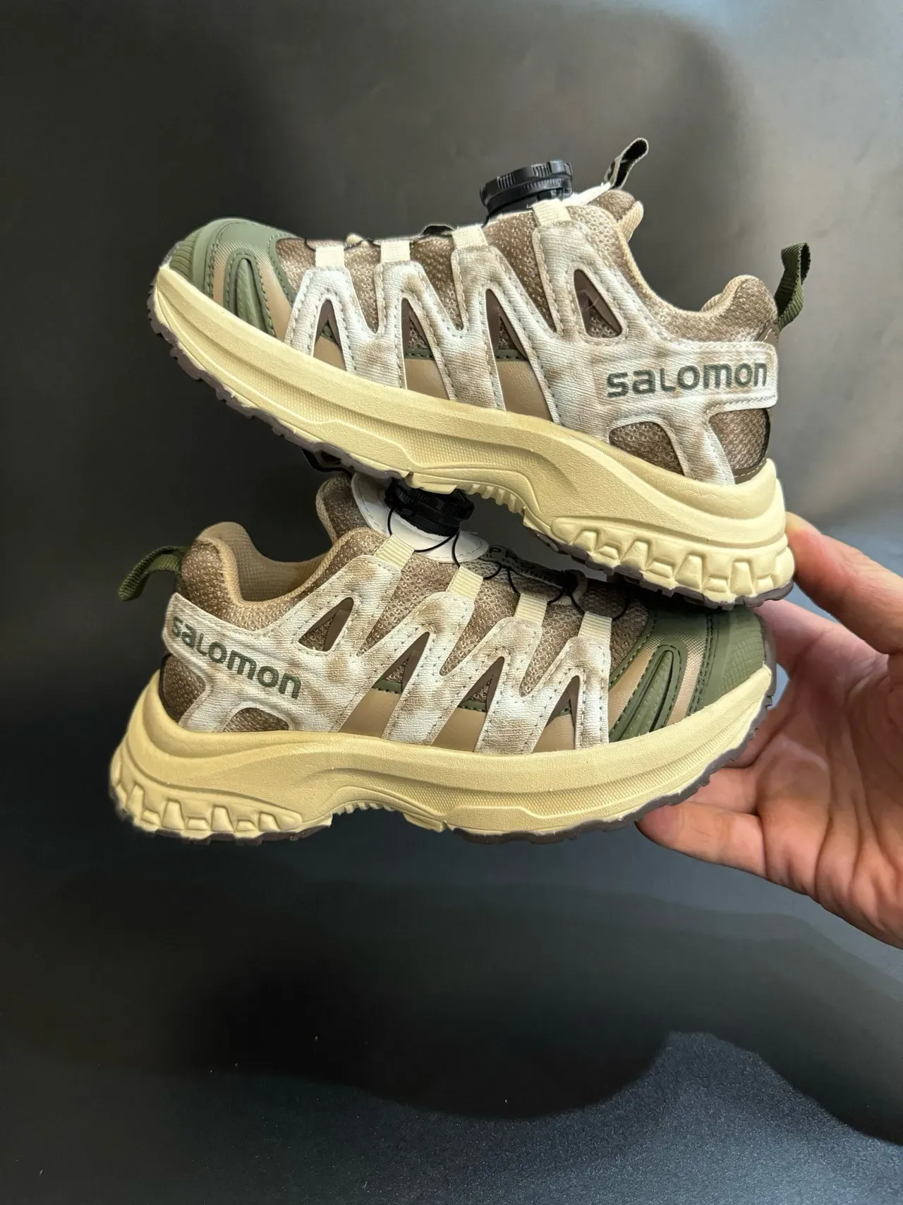 Salomon ACS Pro 灰色 黑色 白色 生活方式运动鞋 23