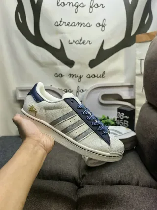 Stussy Beige Navy Low-Top Cupsole Lifestyle Sneakers 7