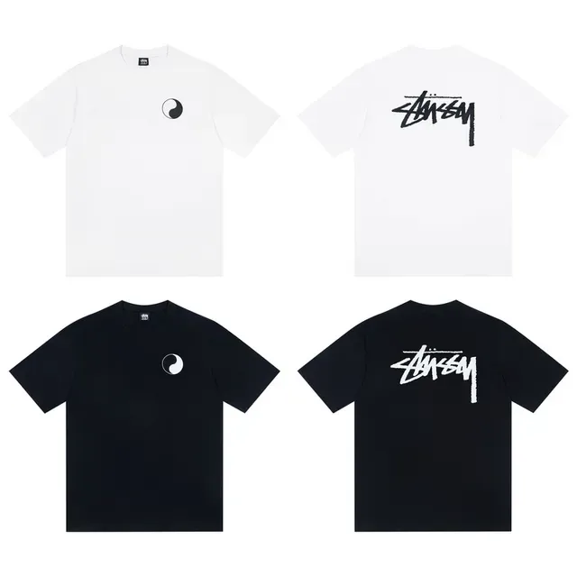 Camiseta gráfica Stussy Stock Logo Yin-Yang 2