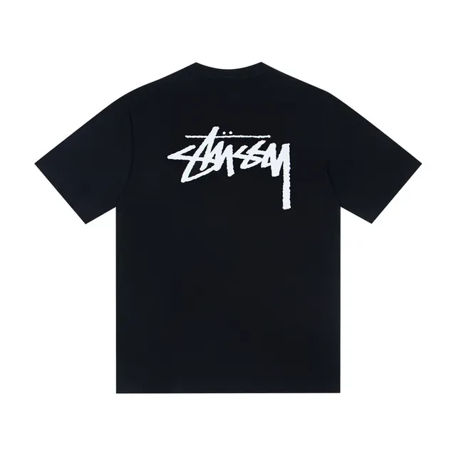 Camiseta gráfica Stussy Stock Logo Yin-Yang 5